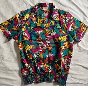 Vtg. Laura Lee Short Sleeve Top SZ 14